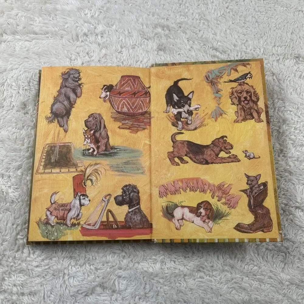 1966 Here Boy! Lots of Stories for‎ Everyone Who Likes Dogs Whitman HC Good